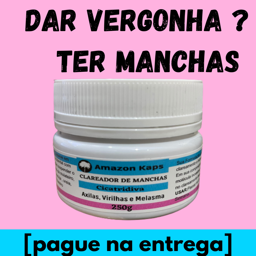 Cicatridiva Creme Clareador de Pele Contra Manchas e Melasma