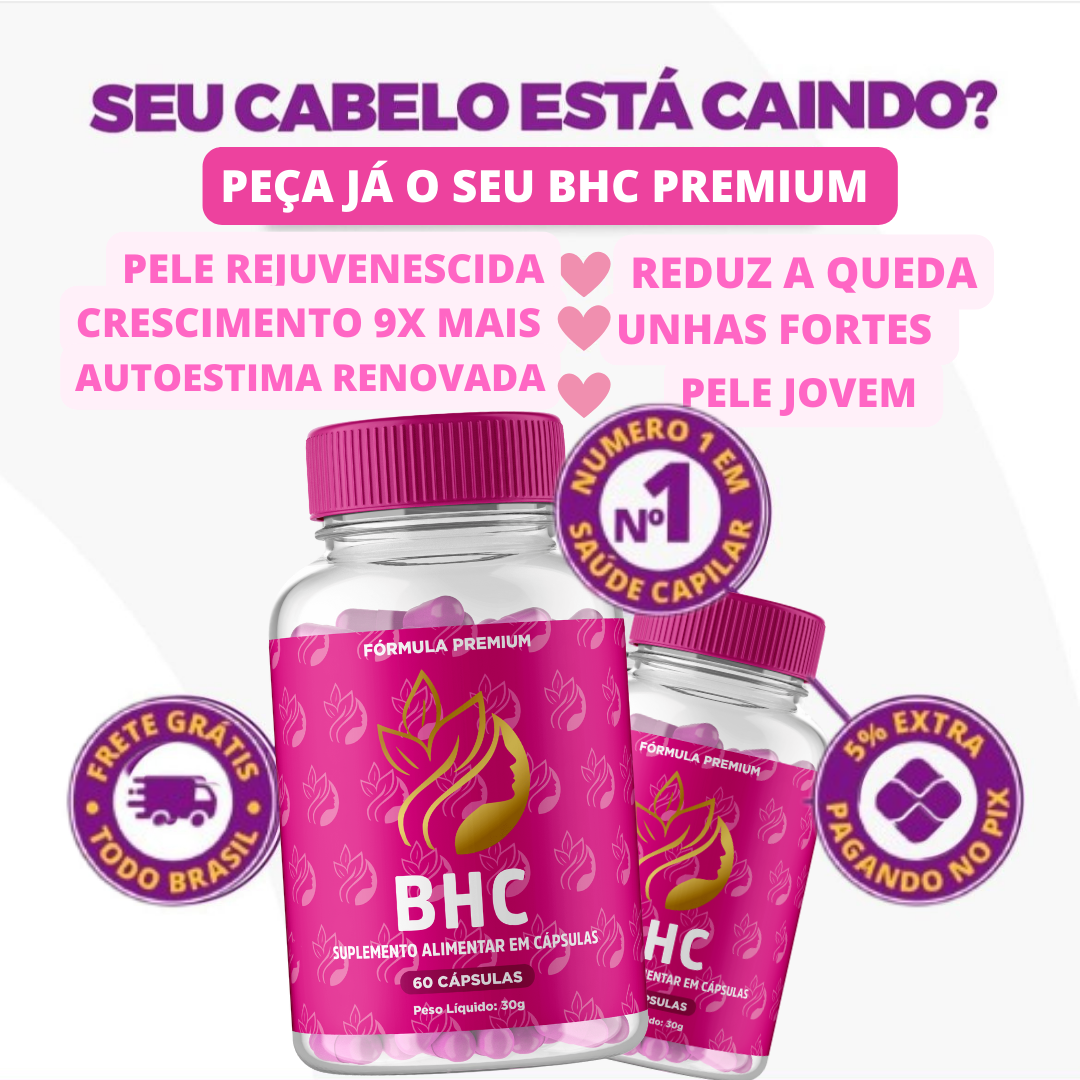 BHC HAIR O Segredo para Cabelos Deslumbrantes! 