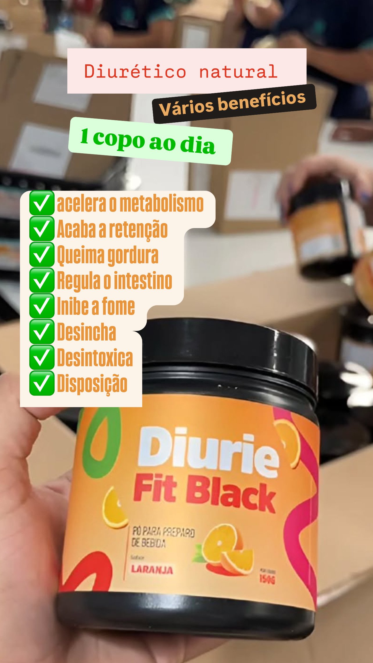  Diurie fit black Diga adeus à retenção de líquidos! 