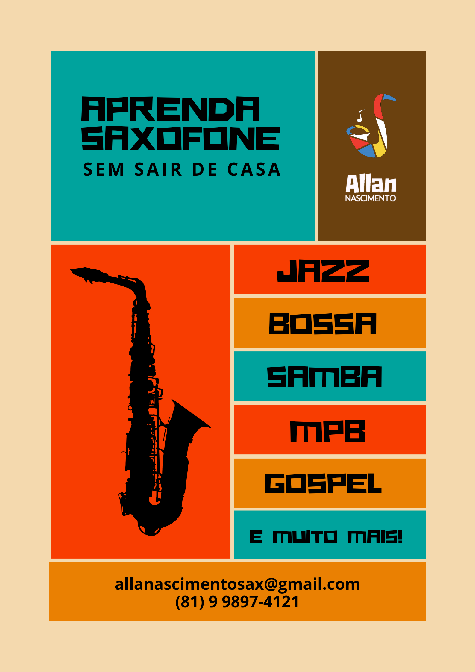 Aulas Particulares de Saxofone