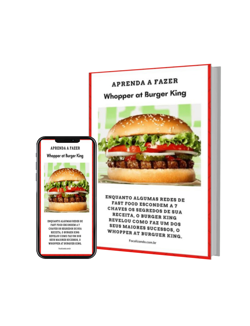 Receitas caseiras do burguer king