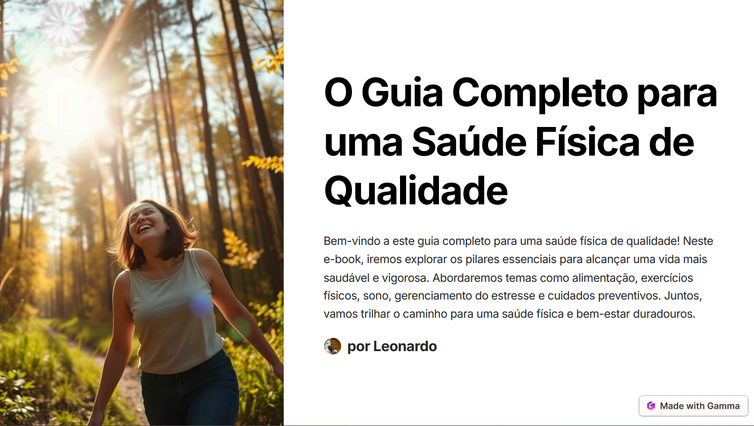 O Guia Completo para uma Saúde Física de Qualidade