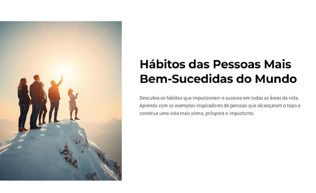 Hábitos das Pessoas Mais Bem-Sucedidas do Mundo - E-book