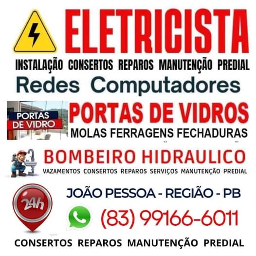 Eletricista - Serviços João Pessoa (83) 99166-6011