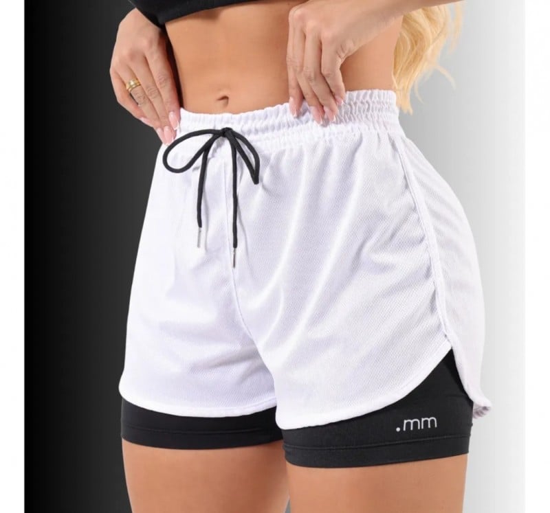 Shorts Duplo / para academia