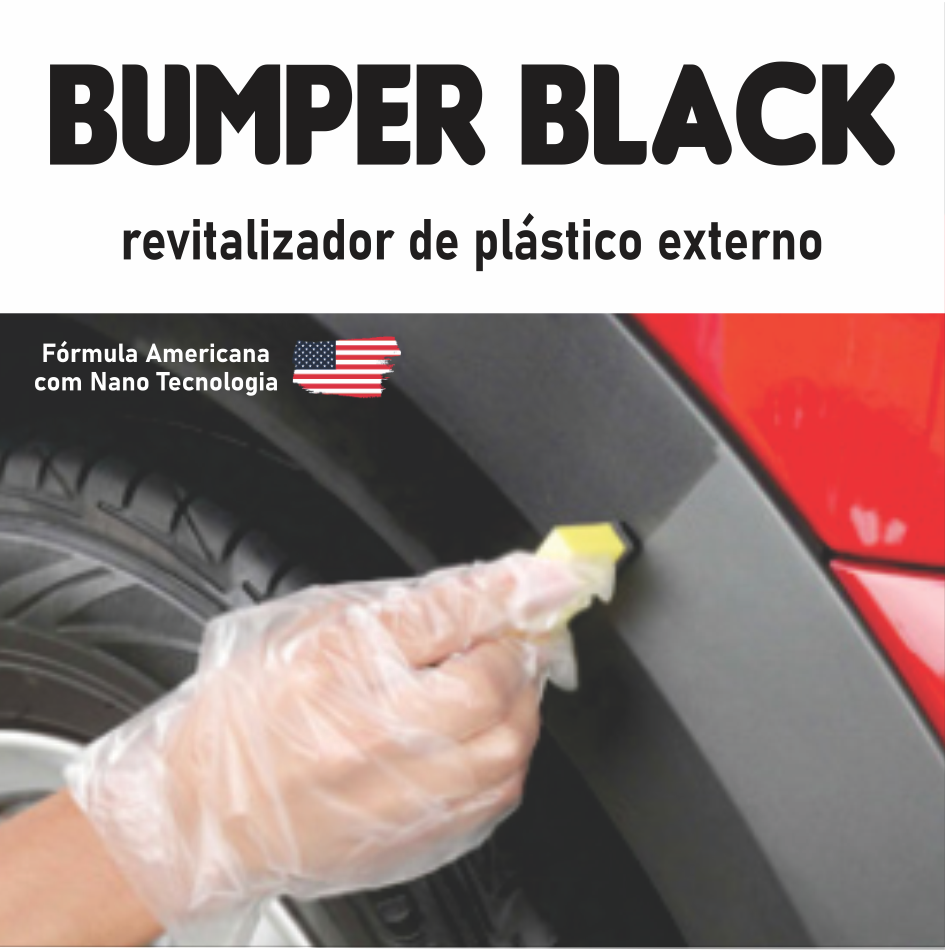 Bumper Black Revitalizador de Plástico Automóveis