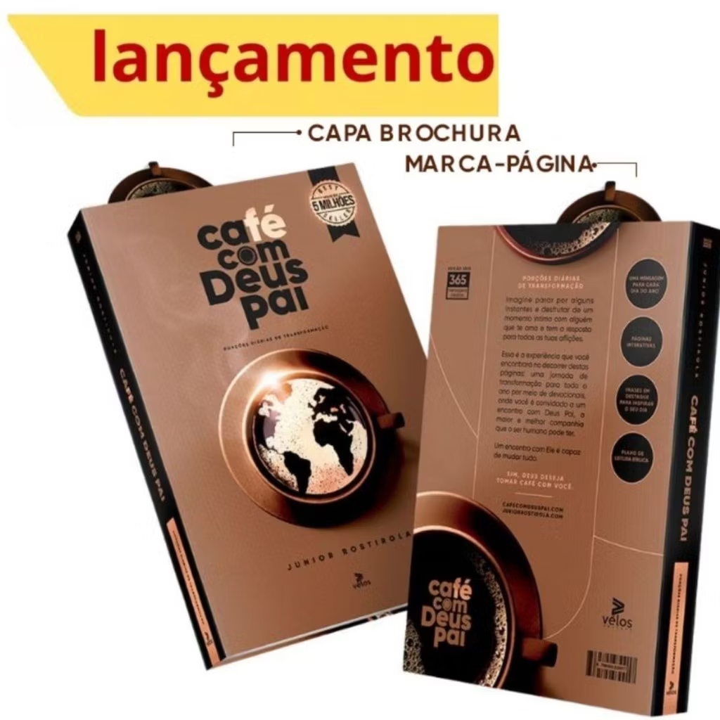 Kit 3 Livros Café Com Deus Pai 2025