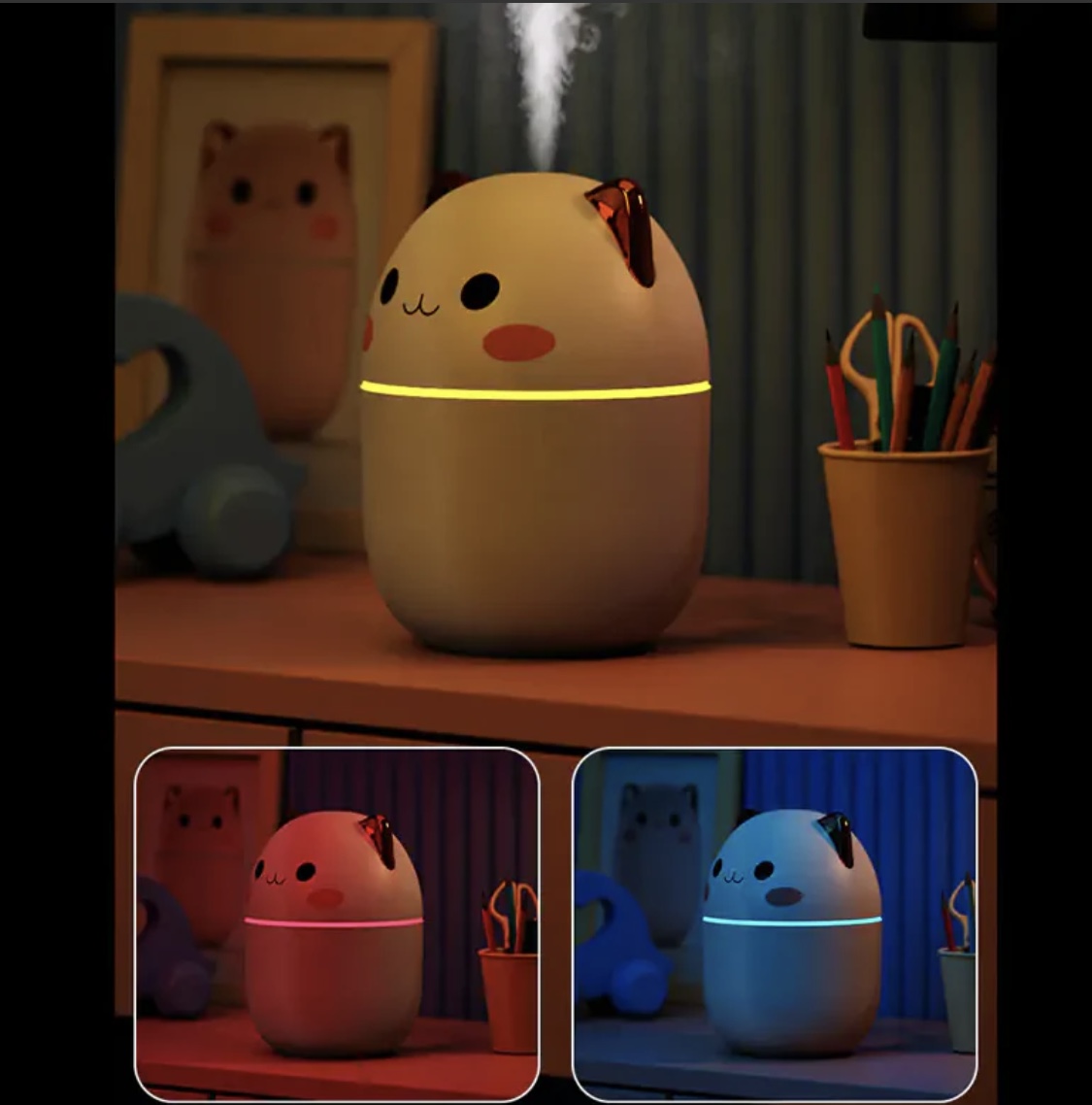 Cute cat humidifier