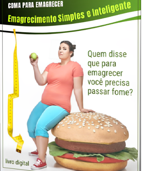 Ebook com dicas de emagrecimentos com Alimentos Saudáveis