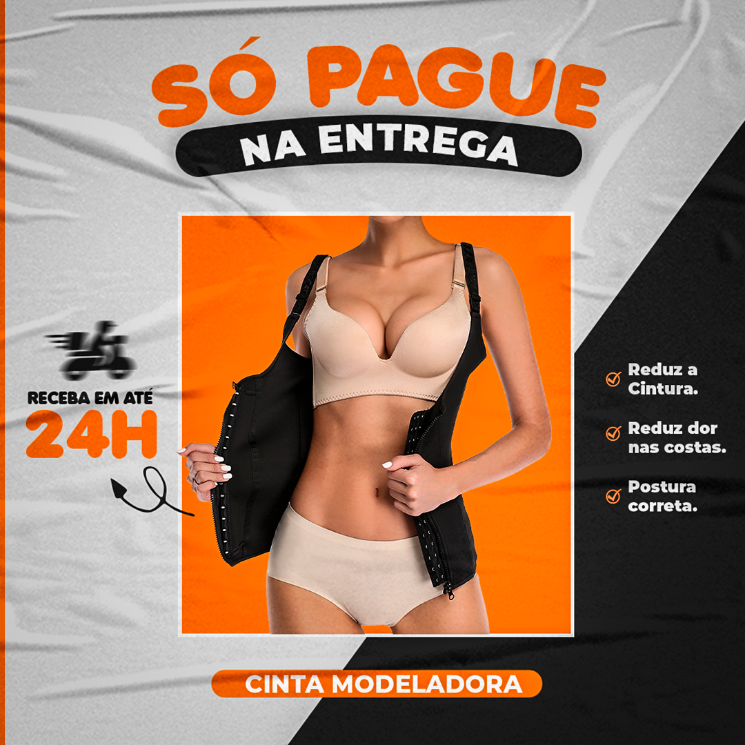 Cinta Colete Modeladora