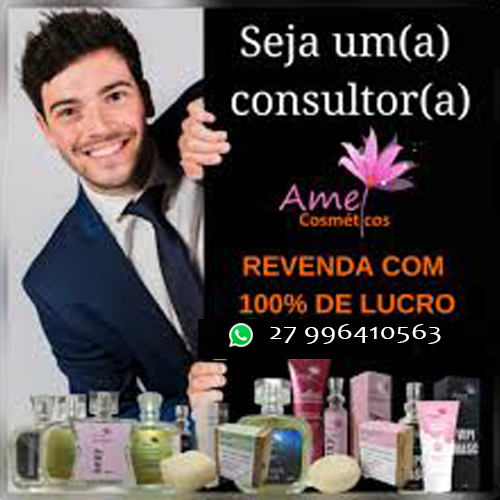 Seja uma revendedor Amei cosméticos