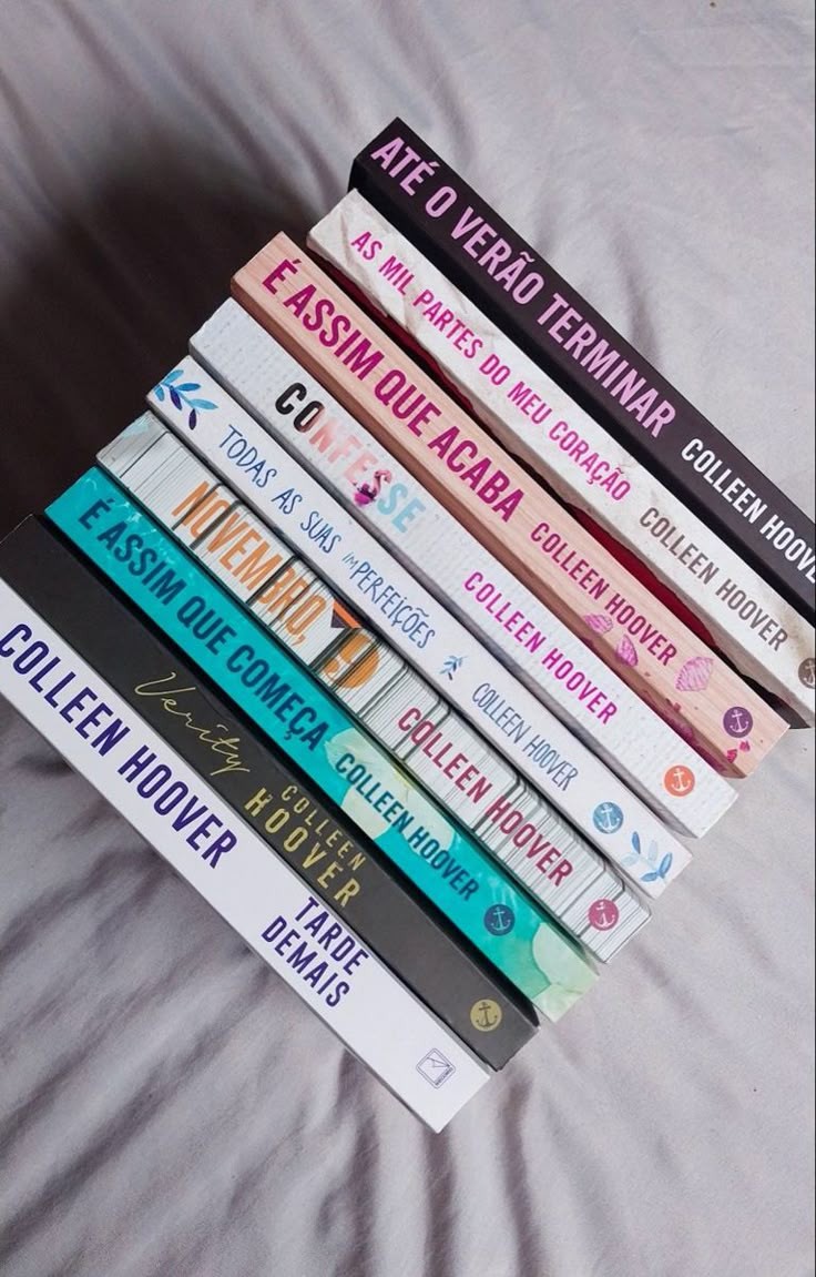 Livros da COLLEEN HOOVER