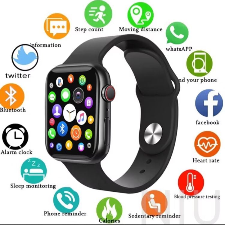 X8Relógio à prova dágua inteligenteBluetooth CallHeart Rate Smartwatch