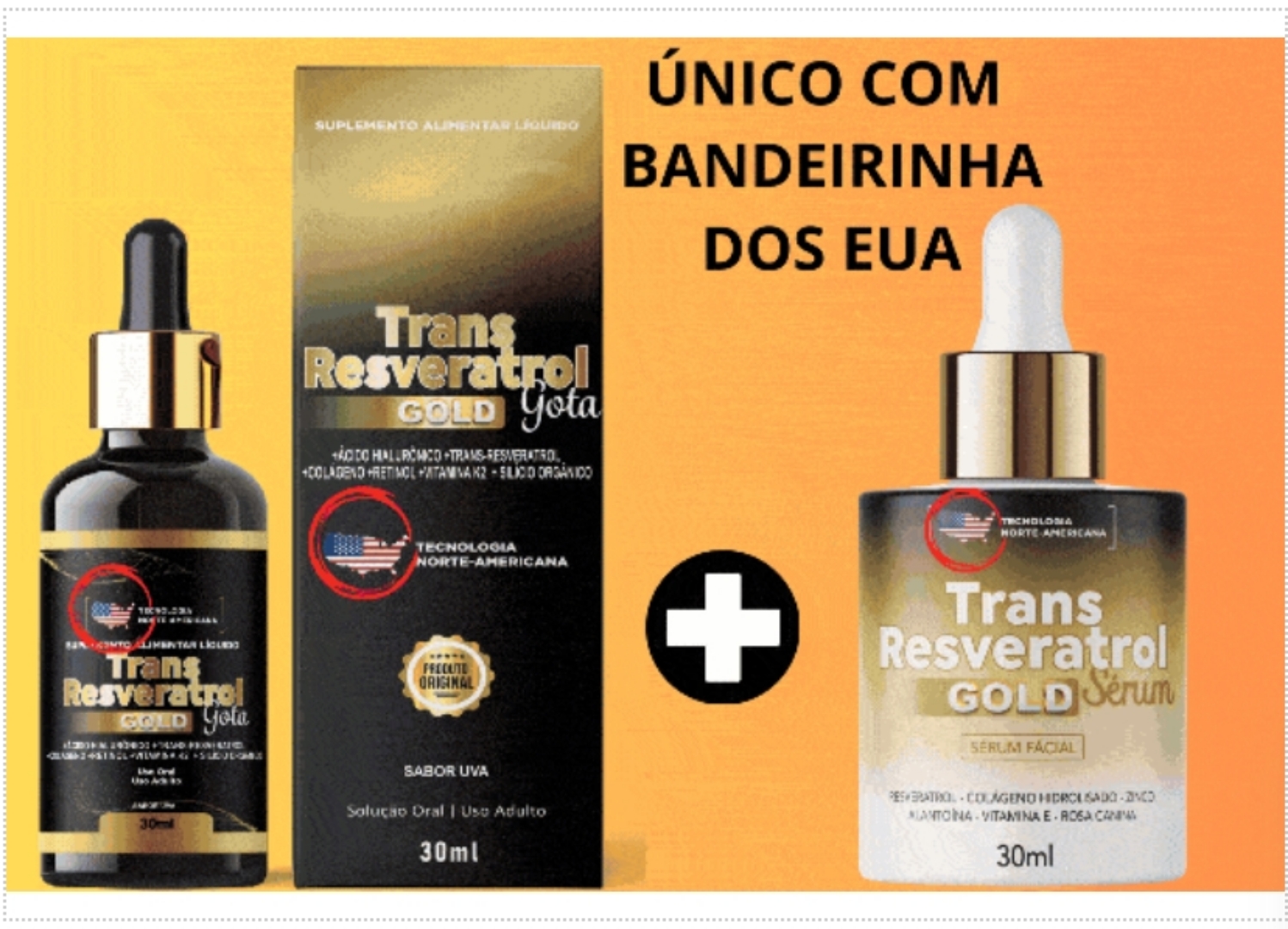 Trans Resveratrol em gotas 30 ml