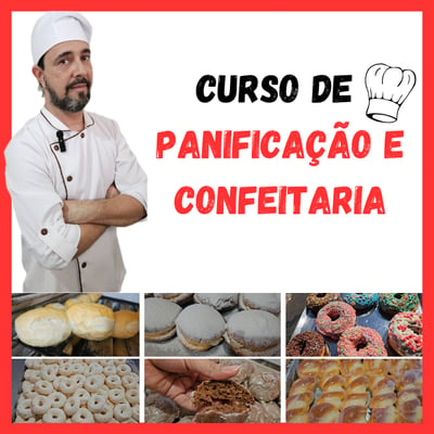 Curso de panificação e confeitaria