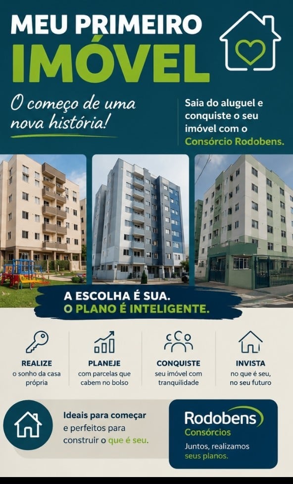 Consórcio de imóveis...