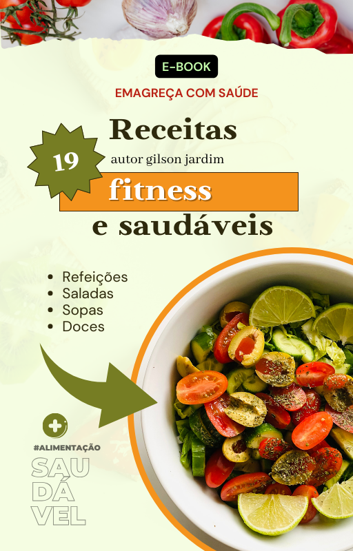 Livro Receitas Saudáveis