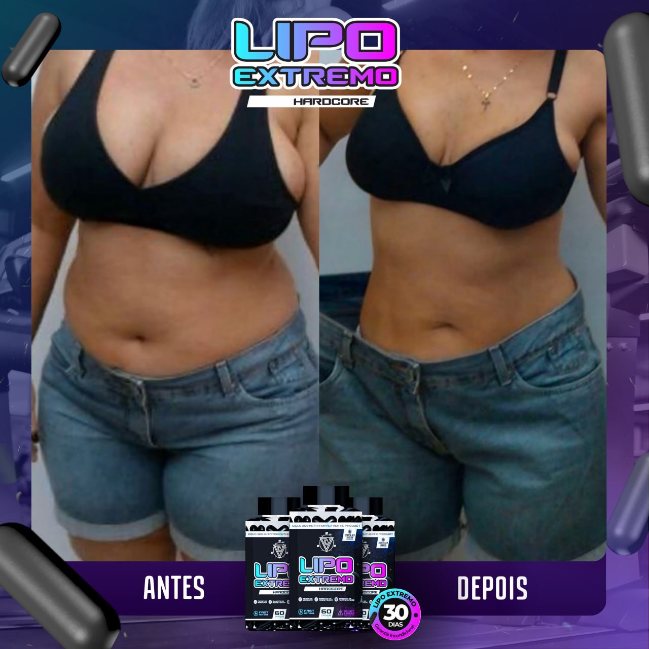 Suplemento alimentar LIPO EXTREMO