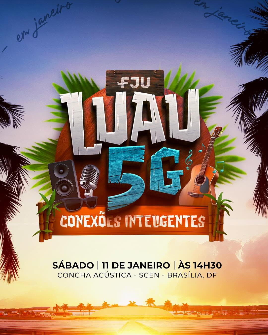 Luau 5G: A Conexão Que Transforma o Seu Verão!