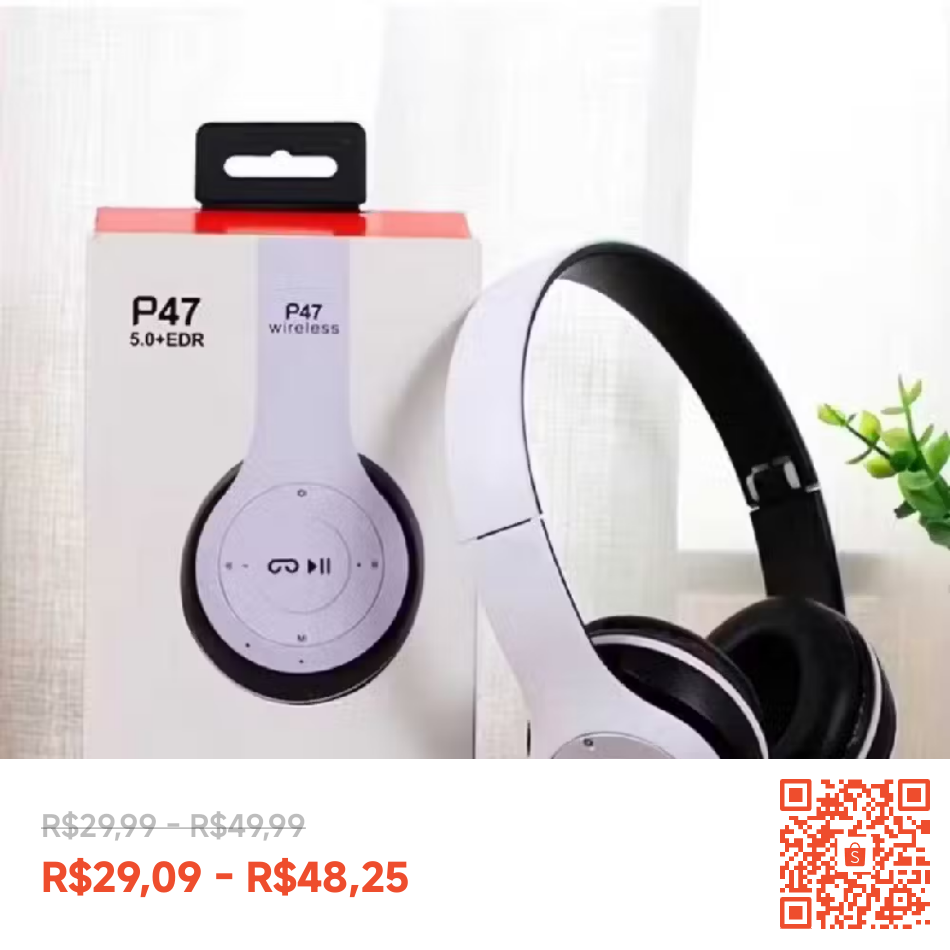 Fone de ouvido Headphone E510