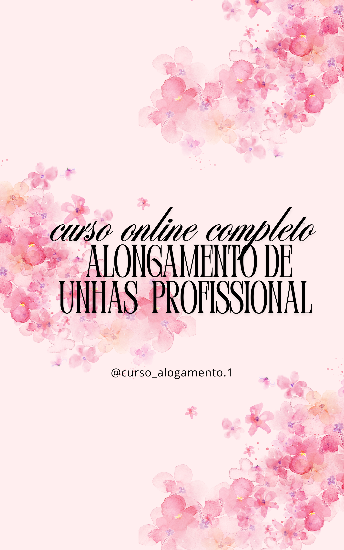 Curos online completo Alongamento de Unhas