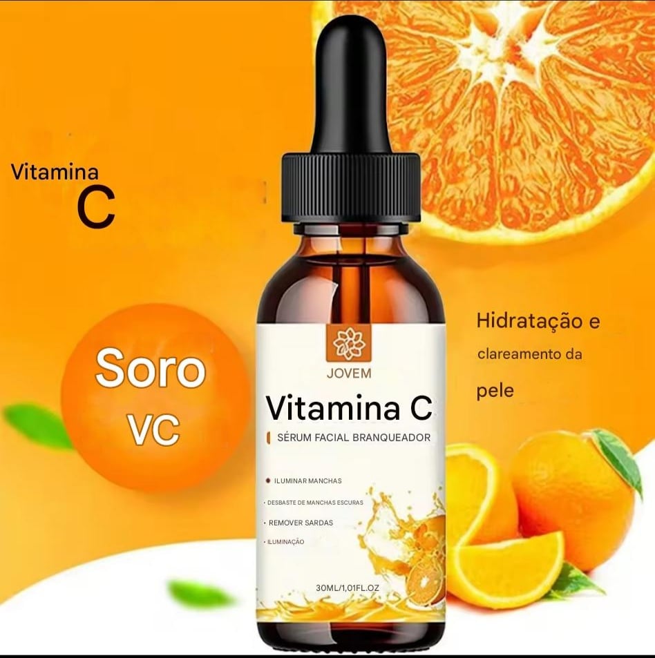 Vitamina C ácido E Hialurônico Remove Manchas Da Pele