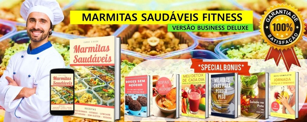 Curso De Marmitas Fitness Saudáveis - Marmitaria Fit: Versão Deluxe Online