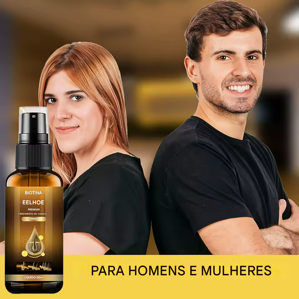 Biotina Óleos essenciais de crescimento rápido do cuidado do cabelo para homens e mulheres