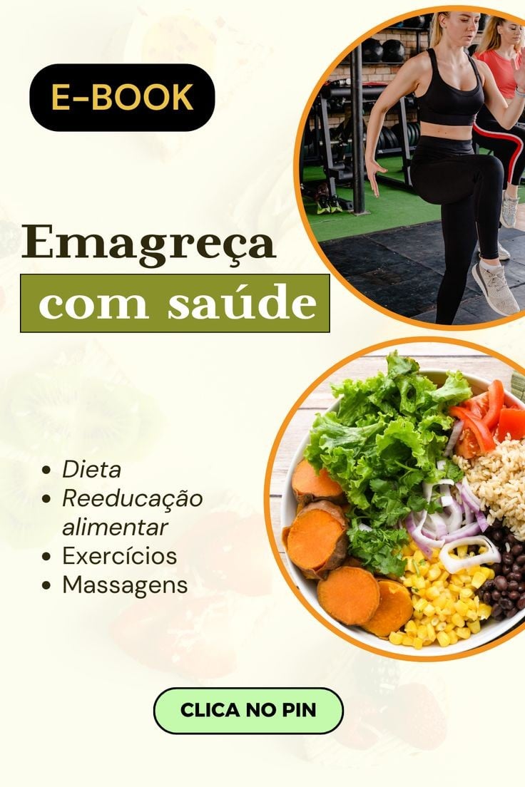 E-book Como emagrecer com poucos Alimentos em casa