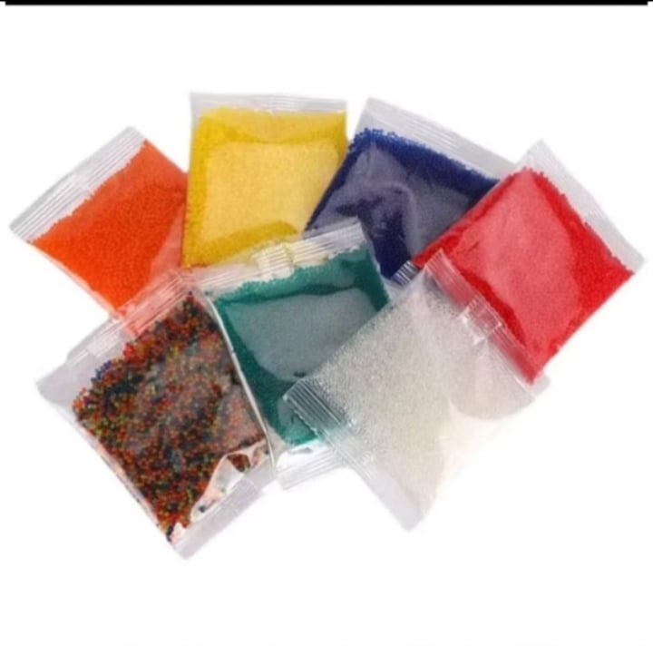 Kit 10000 Orbeez Bolinhas de Gel Coloridas e Transparente Decorativo