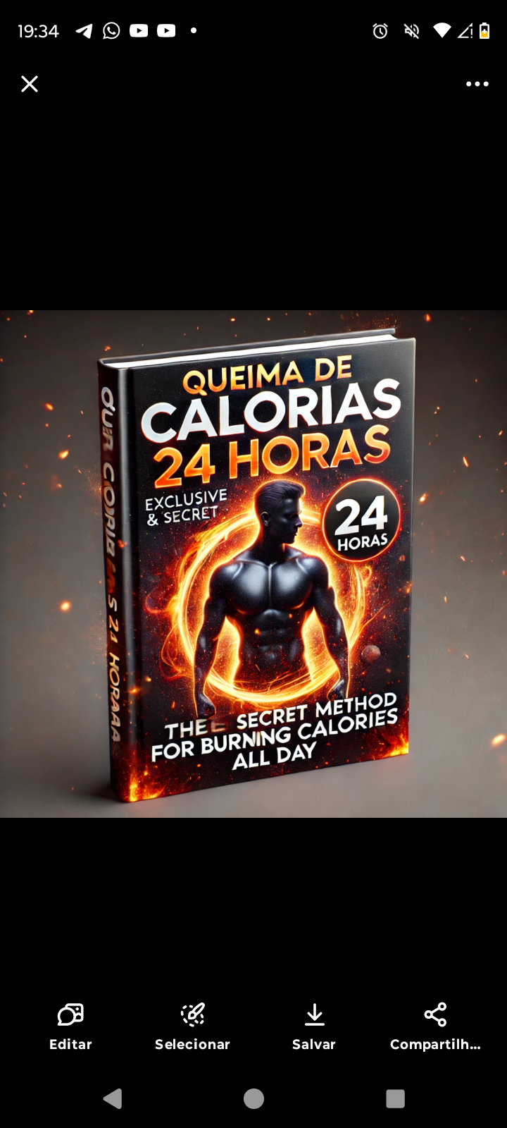 Queima de calorias 24 hotas