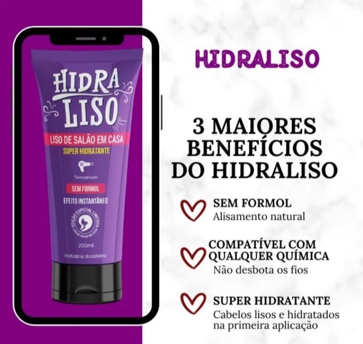 HIDRALISO- Resultado de Salão em casa