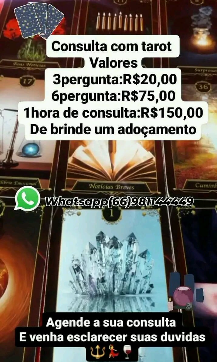 Consulta com buzios negros Tarot