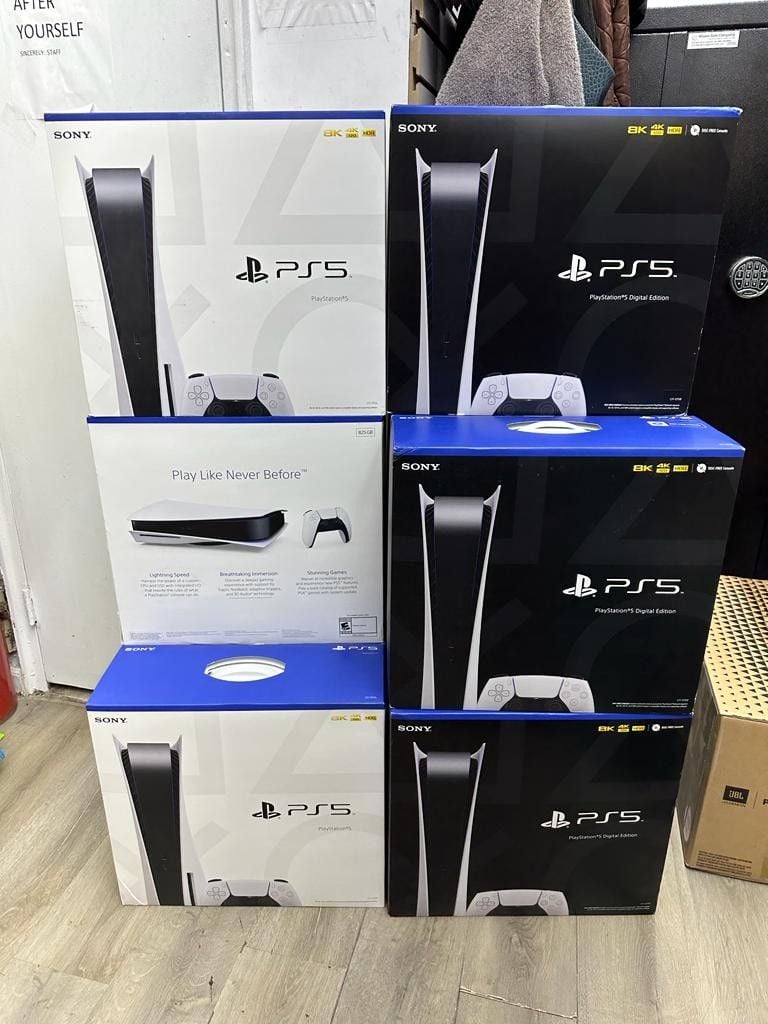 PlayStation 5 Slim 1 TB Edição em Disco WhatsApp: +972 55-275-6923