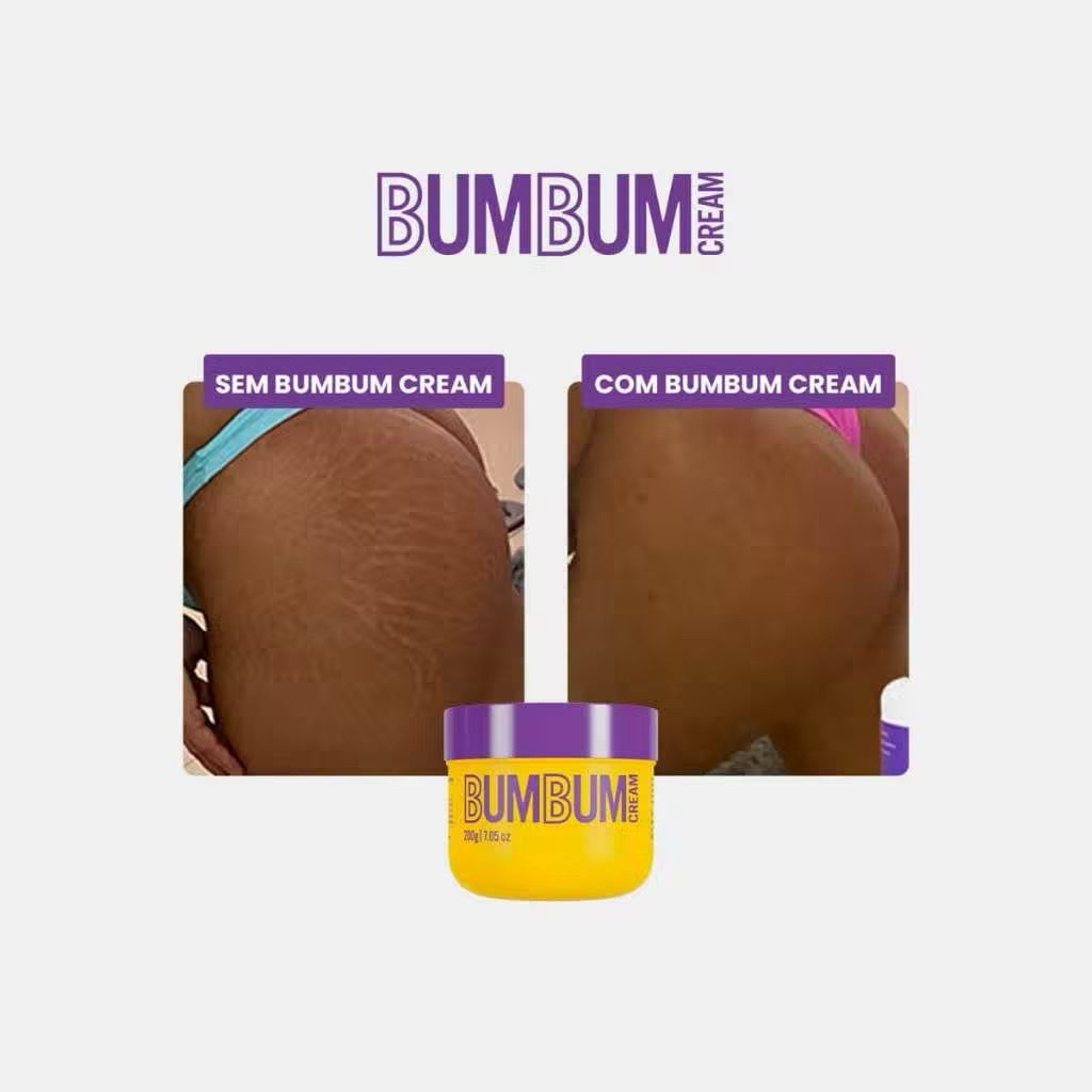 Kit Pre-Treino: 2x Bumbum Cream + 1x Barriguinha Cream