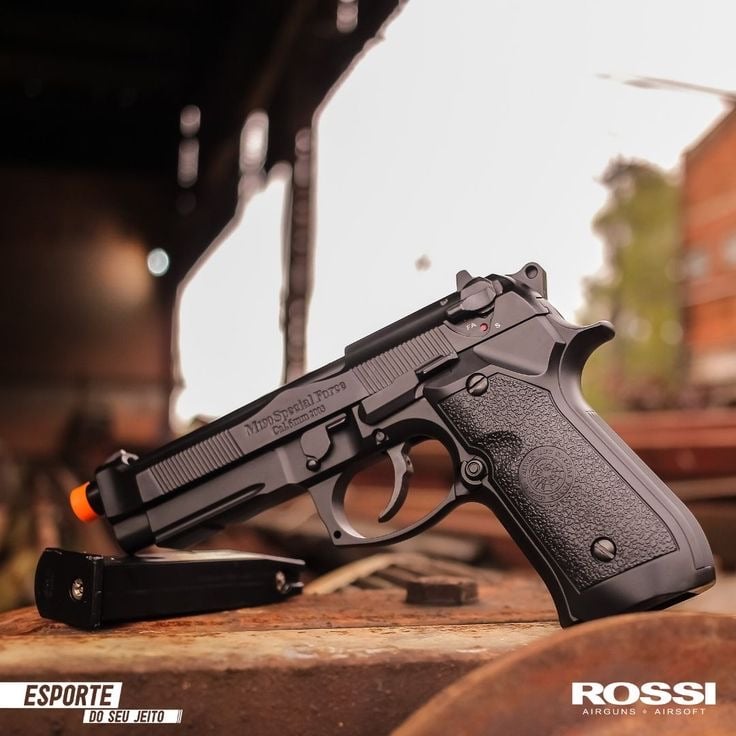 Pistola Rossi/ pistola de airsoft mola