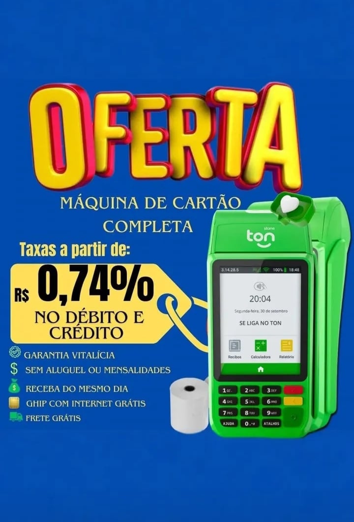 Maquininha Ton