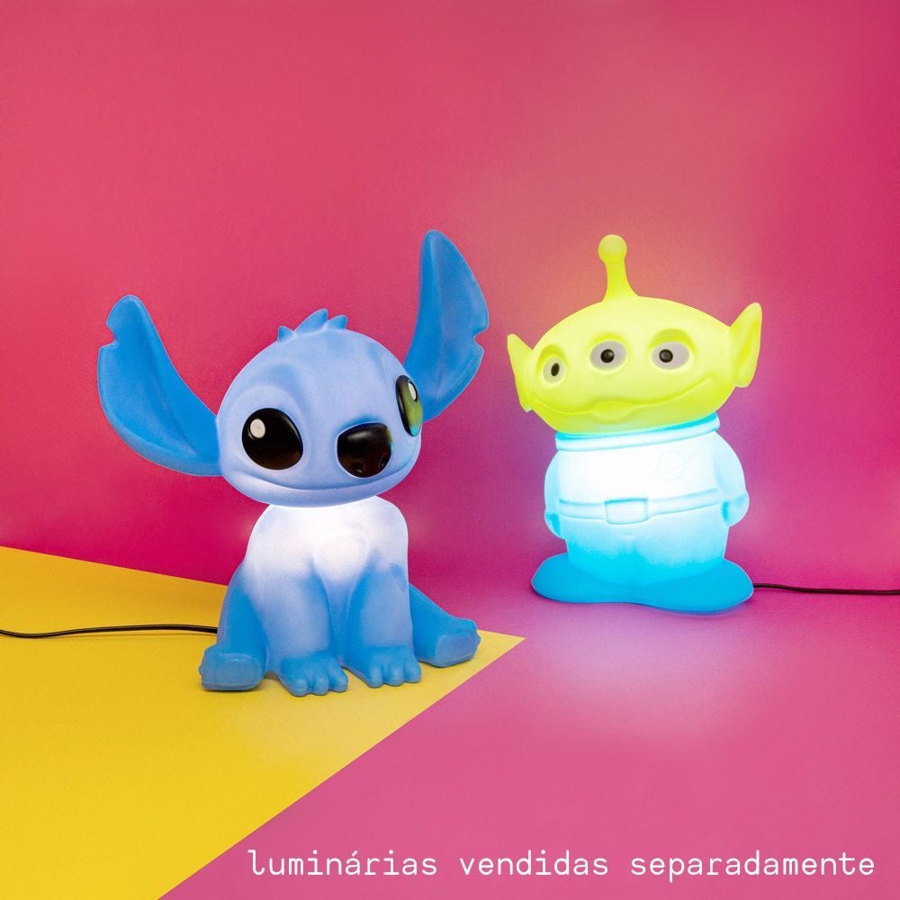 Luminária Abajur Stitch 3D Personagem Desenho Lilo & Stich