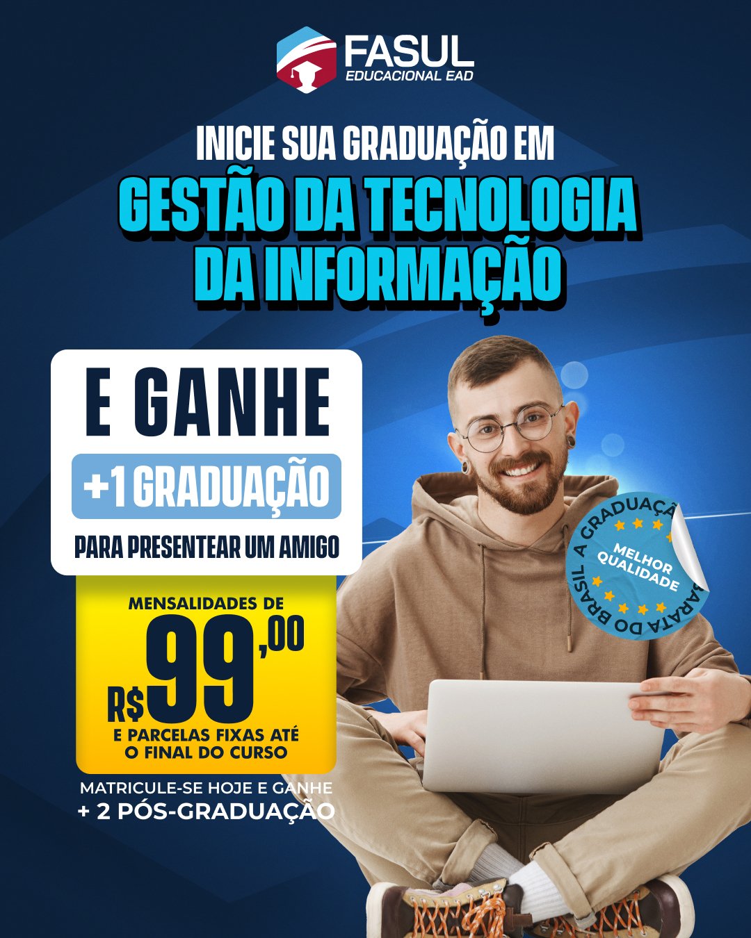 Graduação em gestão da tecnologia da informação