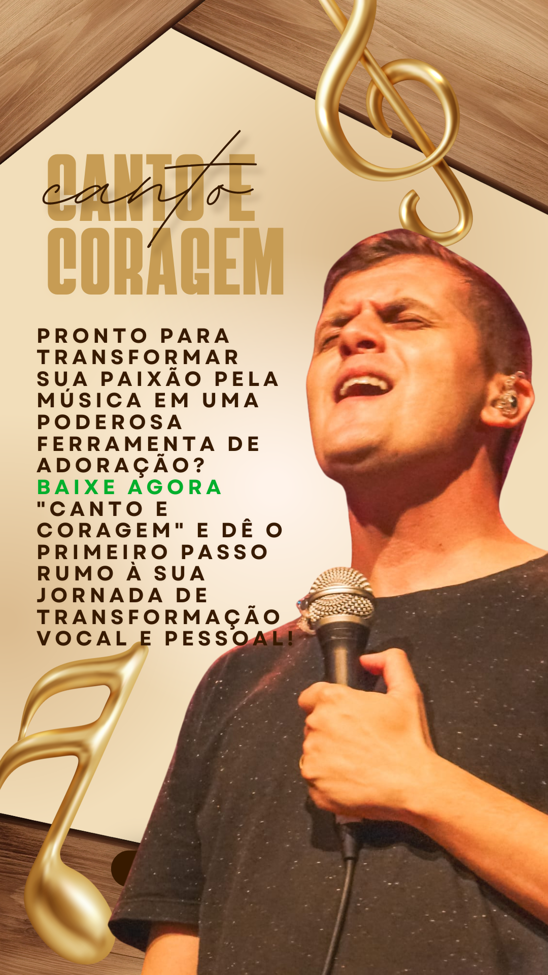 E-book Como perder o medo para cantar na igreja