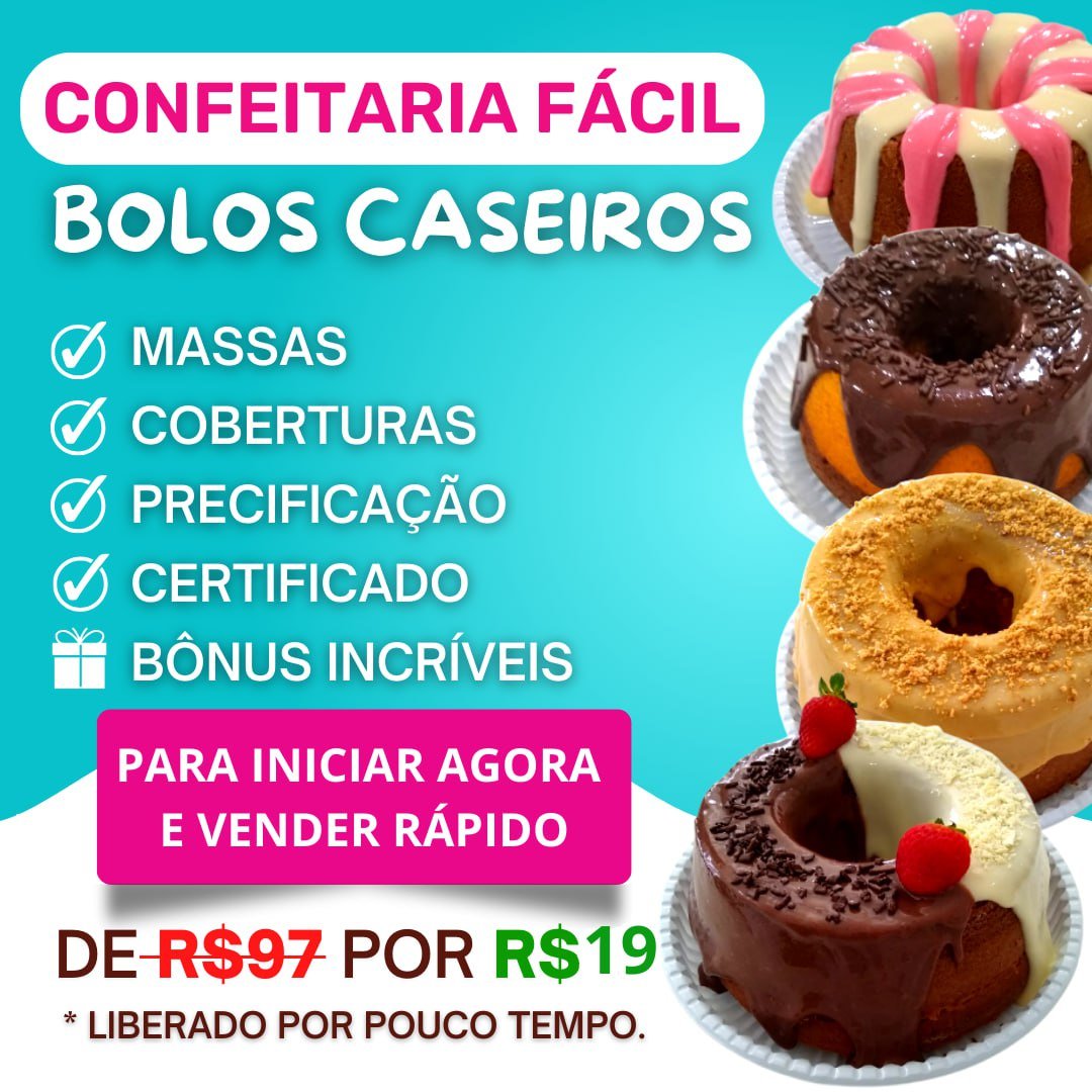 Receitas de Bolos de Sucesso