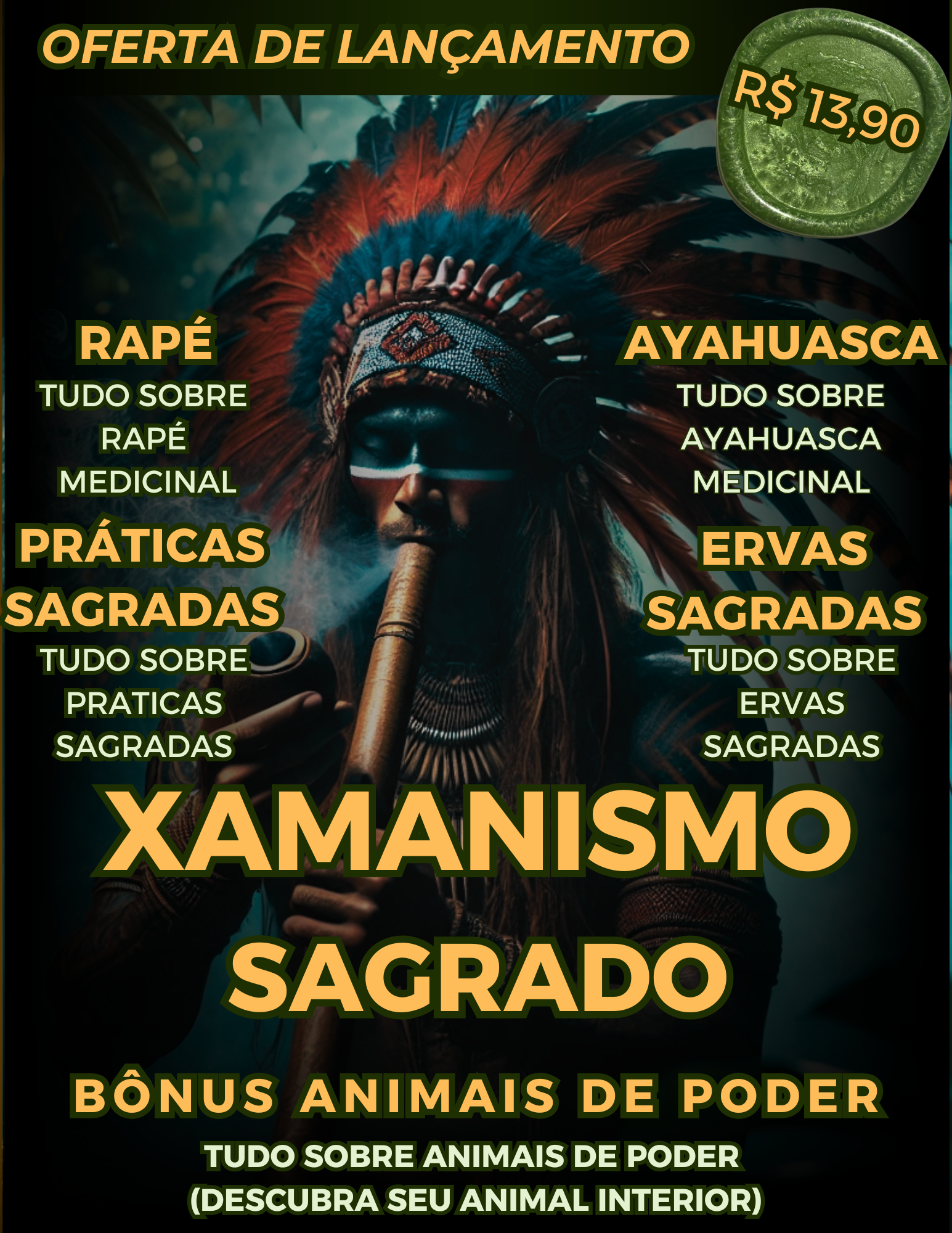 E-book Xamanismo,ayahuasca e rapé na prática