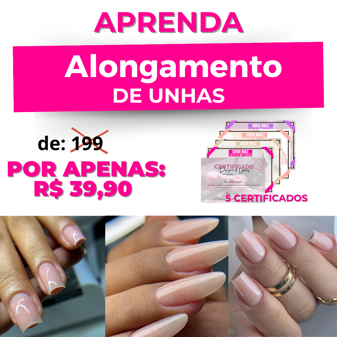 Curso Alongamento de Unhas