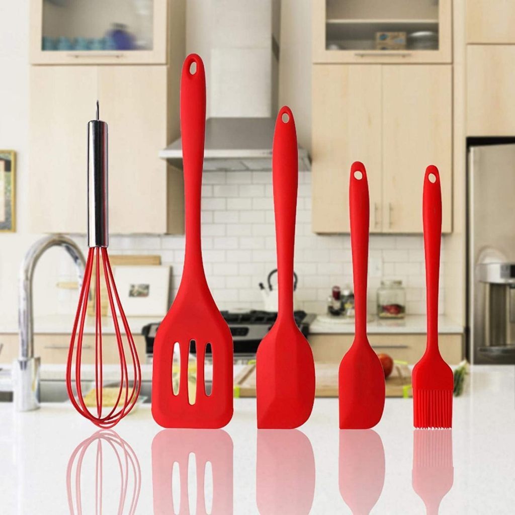 Kit 5/12 jogo de cozinha silicone