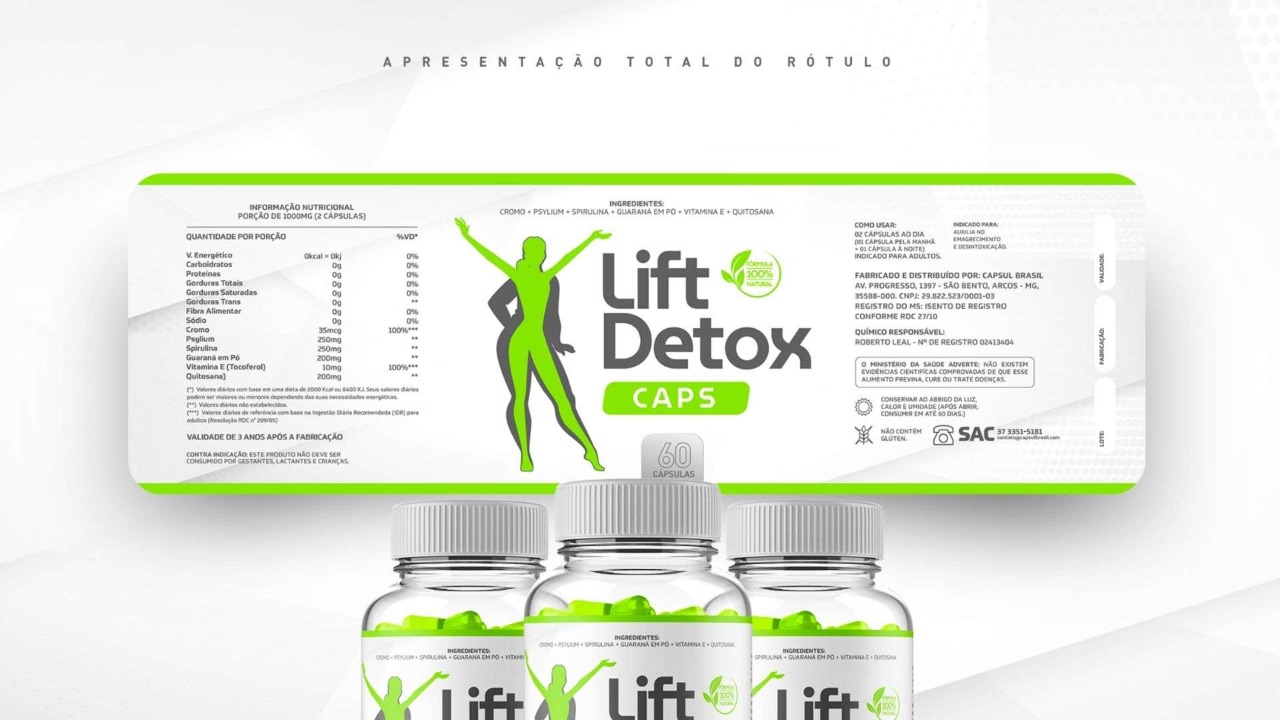 Lift Detox Black Oficial com super descontos