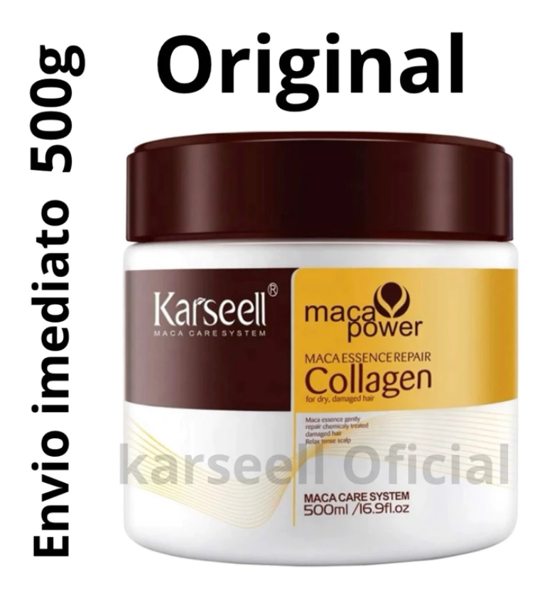 Karseell Collagen Tratamento Capilar 500g