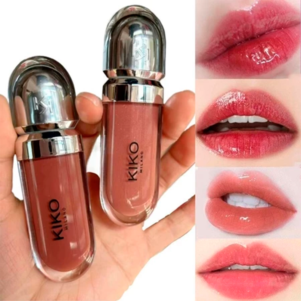 Kiko Lip Gloss 6.5ML /3D Hydra Lipgloss /Water Gloss Hidratante / Longa Duração Hot sale