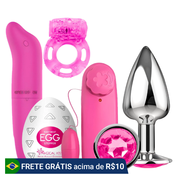 Kit sex shop com 05 itens -...