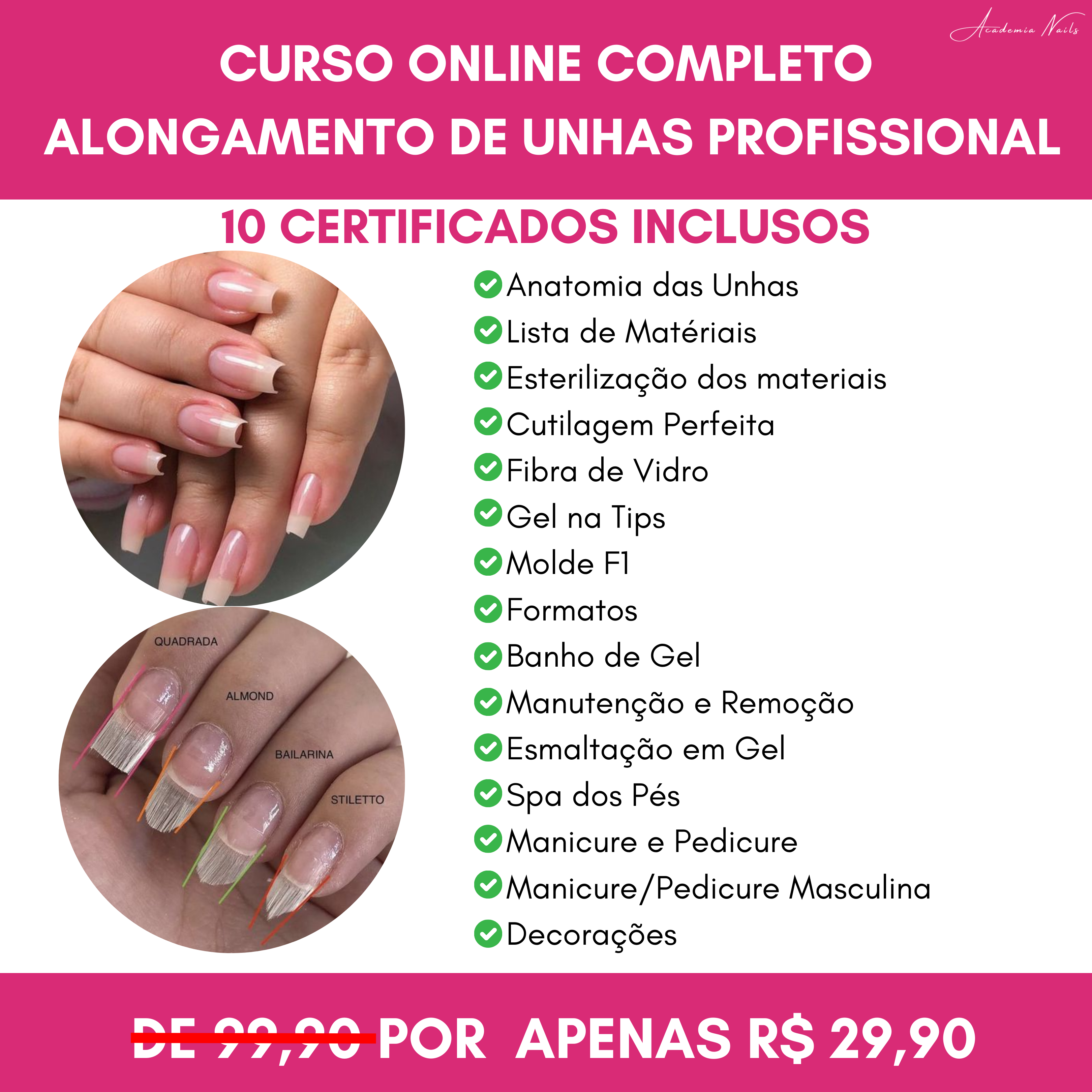 Curso- Nail Designer Profissinal