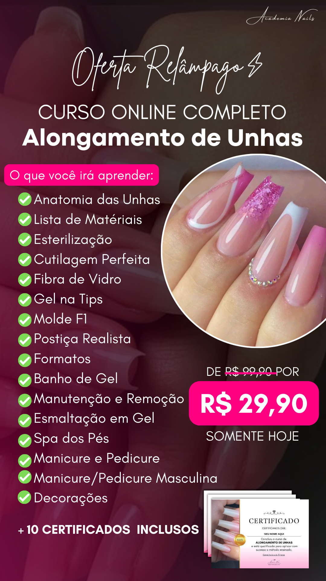 Curso de Nail Designer Profissional